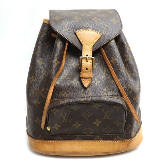 LOUIS VUITTON Authentic Brown Monogram Backpack main image 5